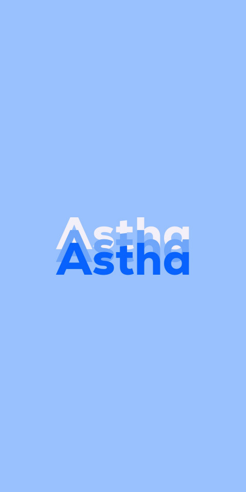 Free photo of Name DP: Astha