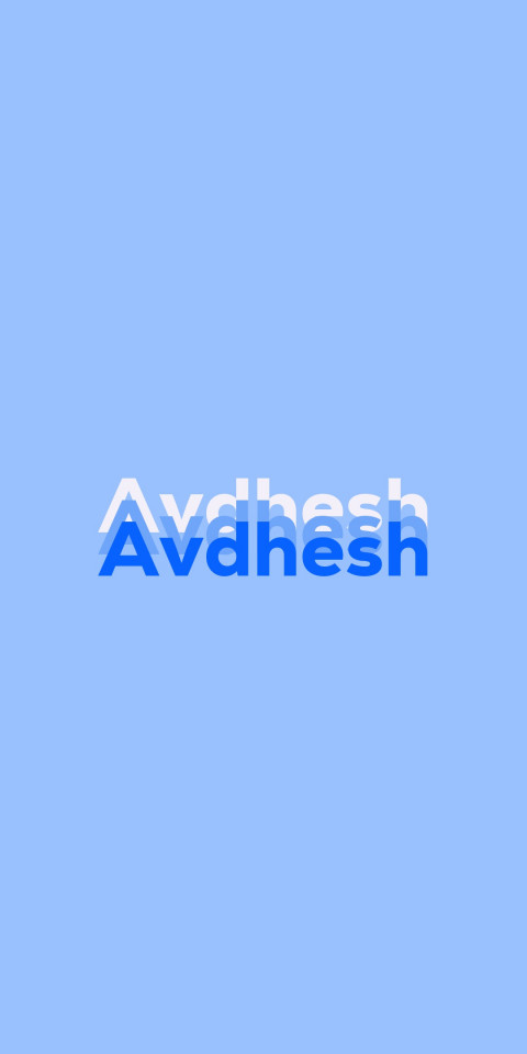 Free photo of Name DP: Avdhesh