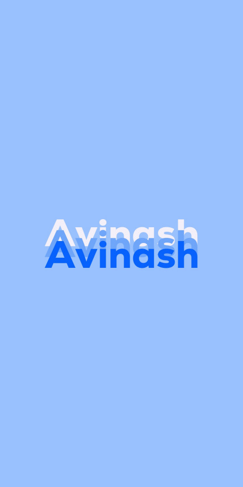 Free photo of Name DP: Avinash