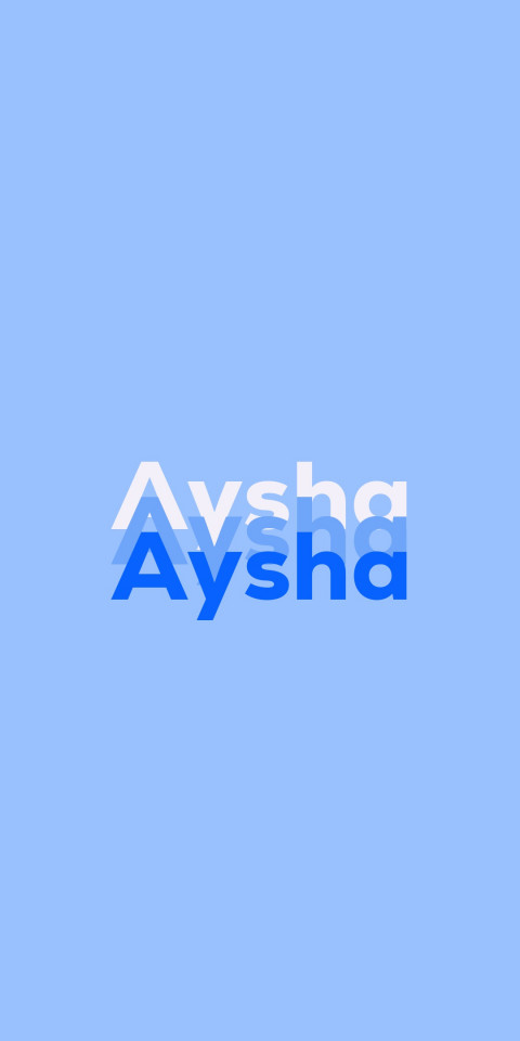 Free photo of Name DP: Aysha