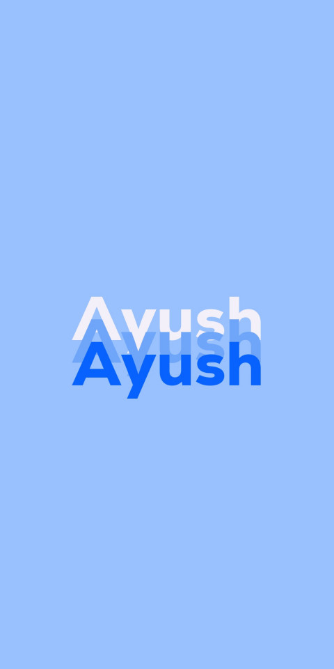 Free photo of Name DP: Ayush