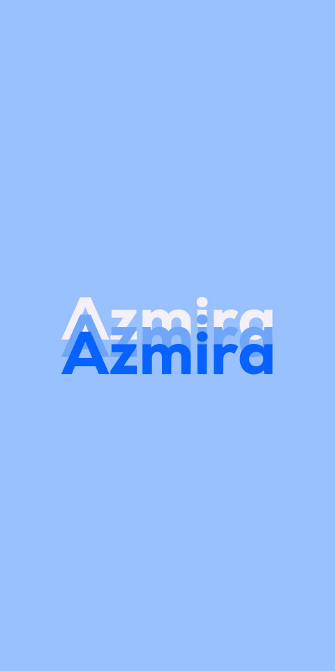 Free photo of Name DP: Azmira