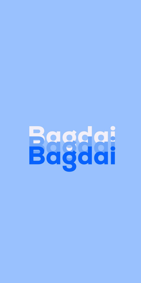 Free photo of Name DP: Bagdai