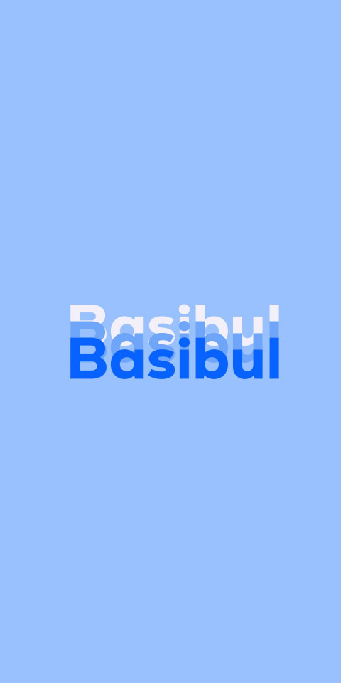 Free photo of Name DP: Basibul