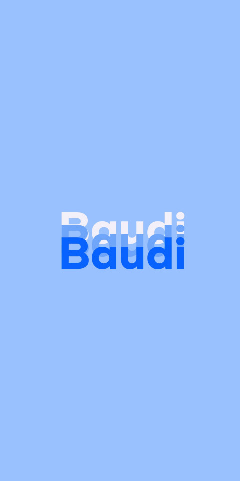 Free photo of Name DP: Baudi