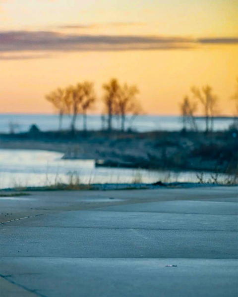 Free photo of Beach Stunning Picsart CB Editing Background with Sunset