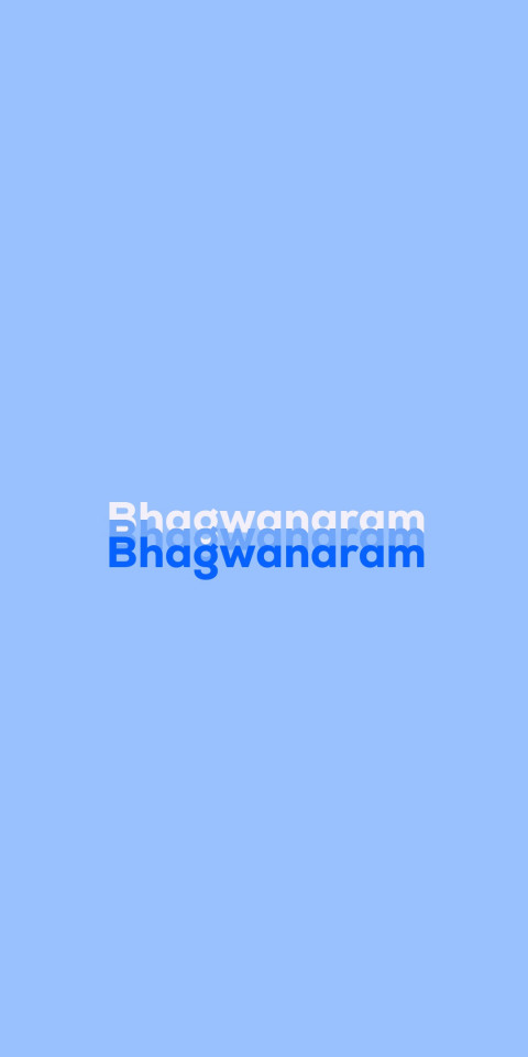 Free photo of Name DP: Bhagwanaram
