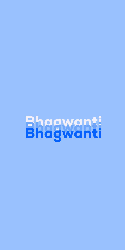 Free photo of Name DP: Bhagwanti