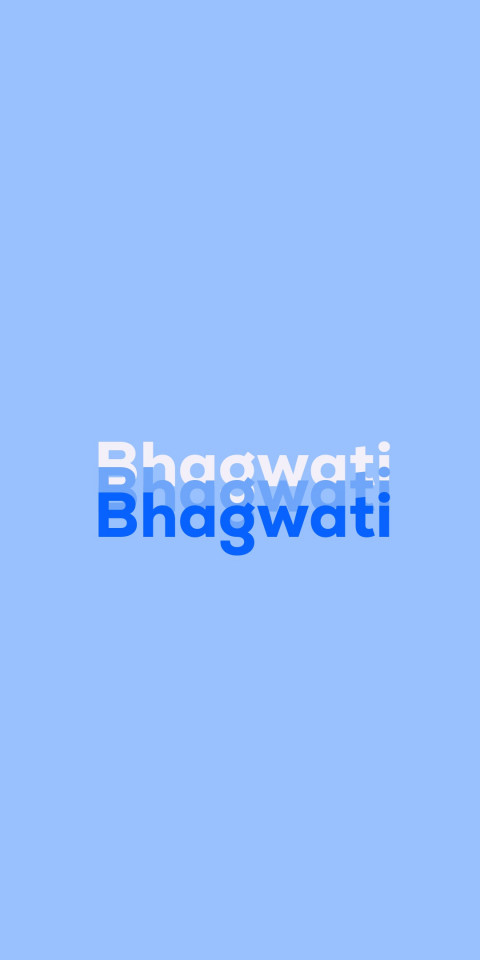 Free photo of Name DP: Bhagwati