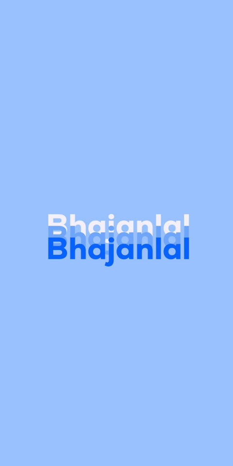 Free photo of Name DP: Bhajanlal