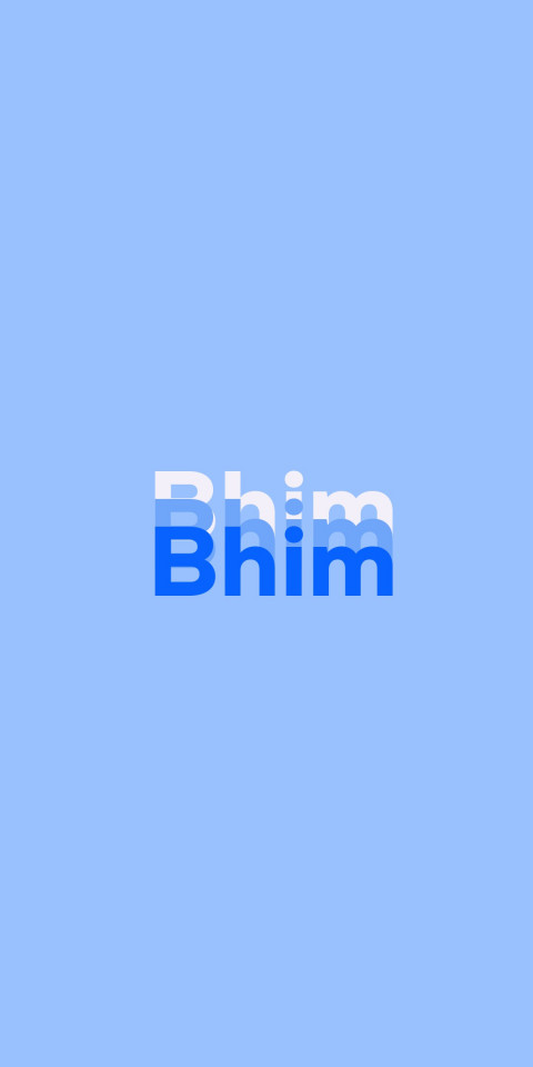 Free photo of Name DP: Bhim