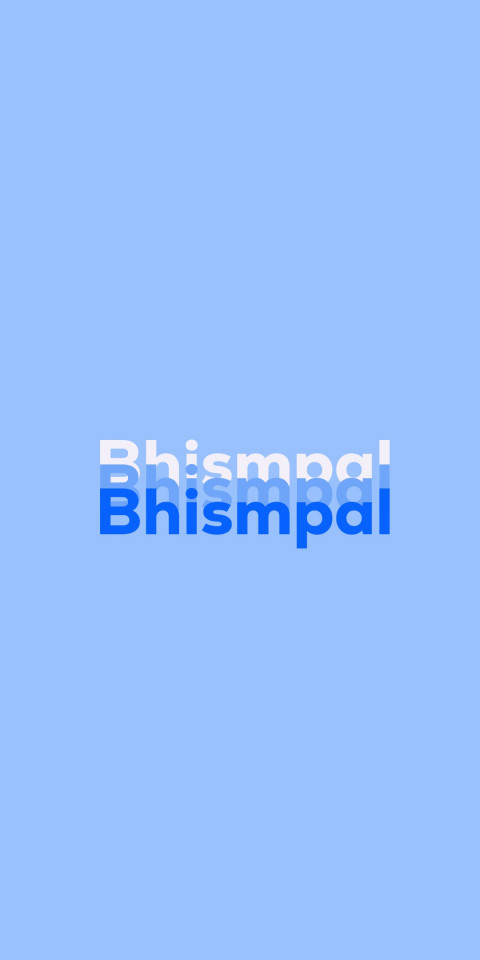 Free photo of Name DP: Bhismpal