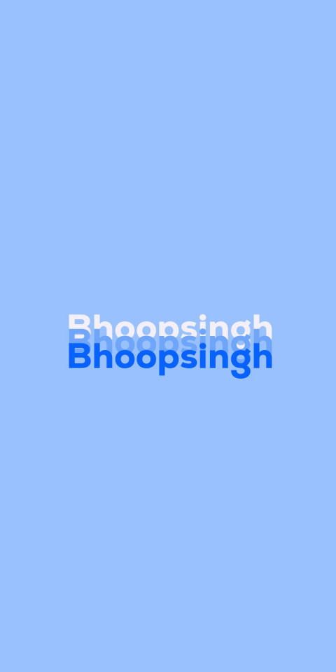 Free photo of Name DP: Bhoopsingh