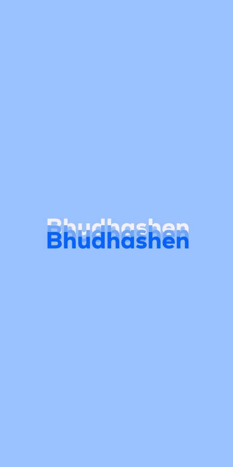 Free photo of Name DP: Bhudhashen