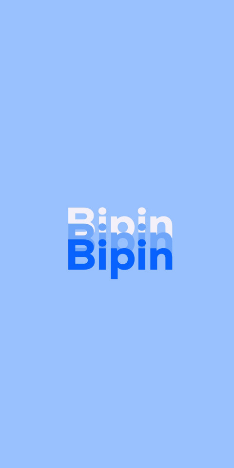 Free photo of Name DP: Bipin
