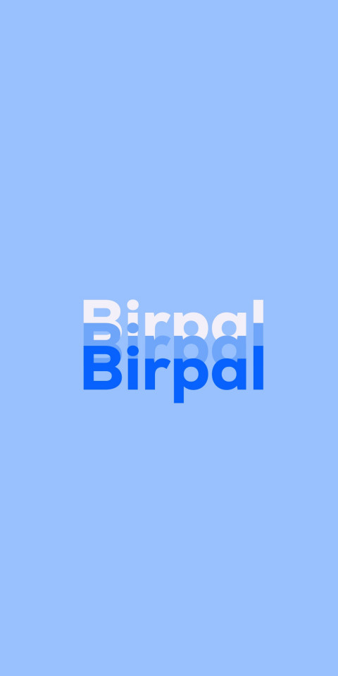 Free photo of Name DP: Birpal