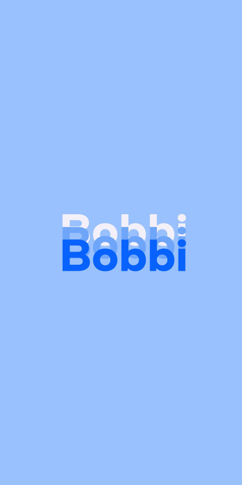 Free photo of Name DP: Bobbi
