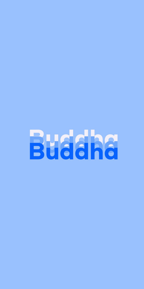 Free photo of Name DP: Buddha