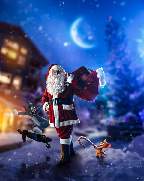 Free photo of CB Editing Background (with Christmas and Celebration)