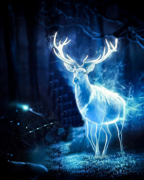 Free photo of CB Editing Background (with Deer and Illustration)