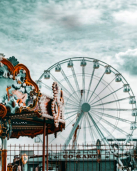 Free photo of CB Editing Background (with Carnival and Sky)