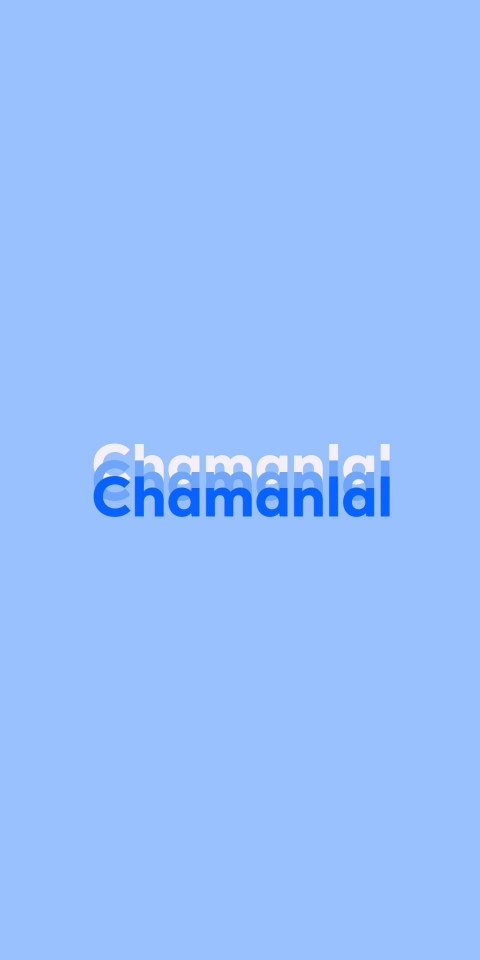 Free photo of Name DP: Chamanlal