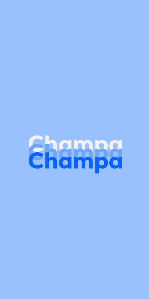 Free photo of Name DP: Champa