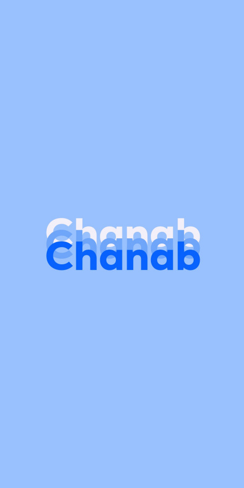 Free photo of Name DP: Chanab