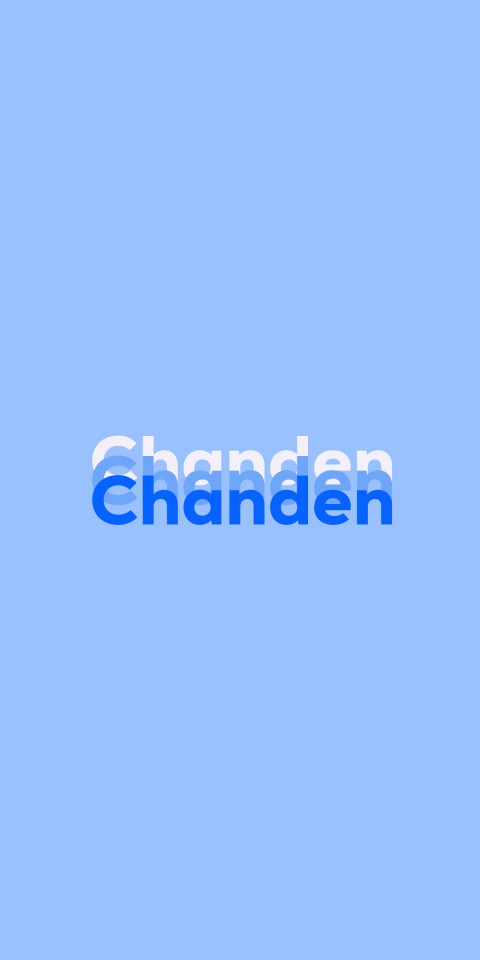 Free photo of Name DP: Chanden