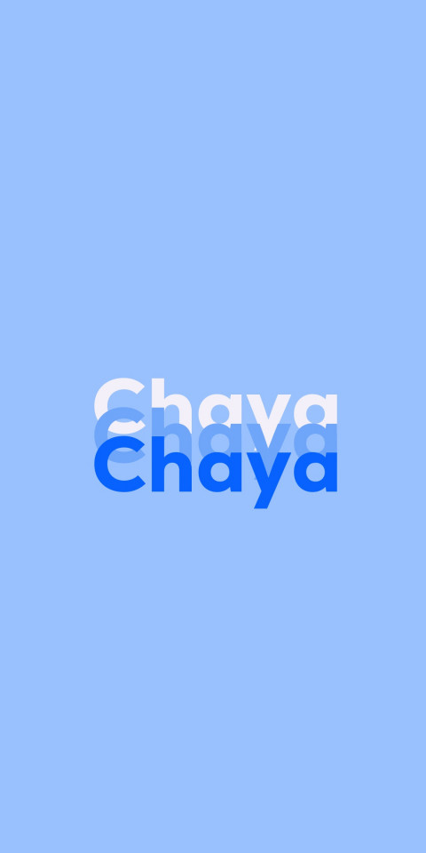 Free photo of Name DP: Chaya