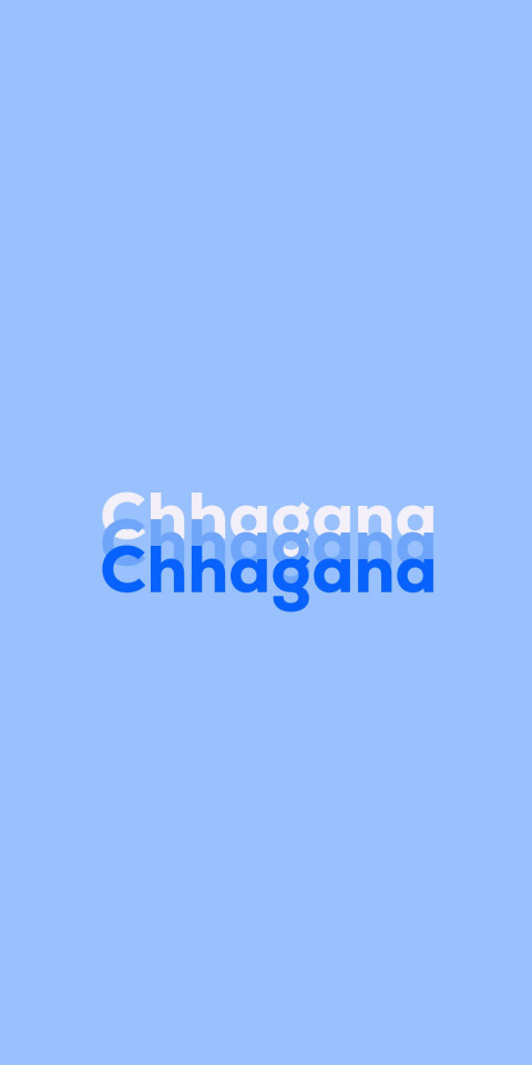 Free photo of Name DP: Chhagana