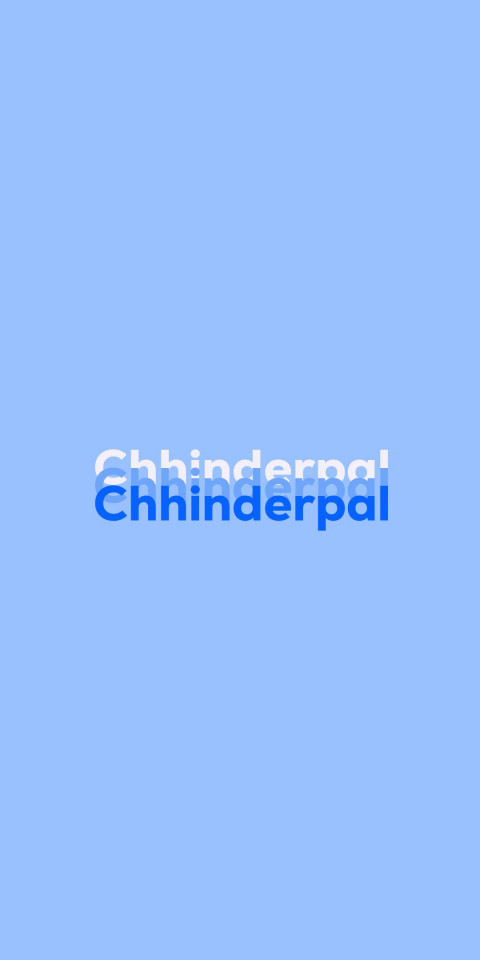 Free photo of Name DP: Chhinderpal