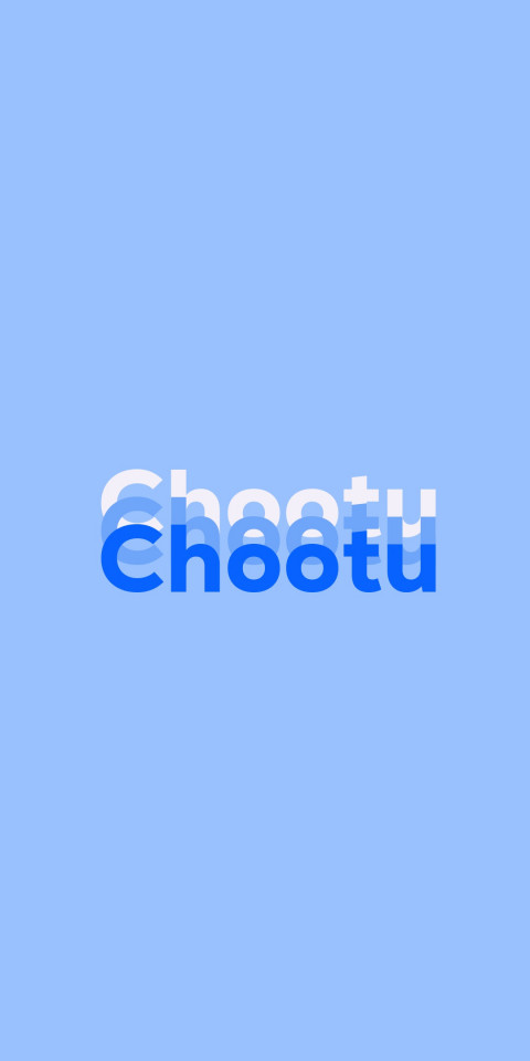 Free photo of Name DP: Chootu