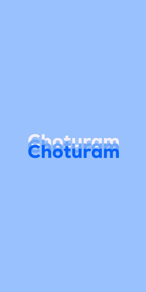 Free photo of Name DP: Choturam