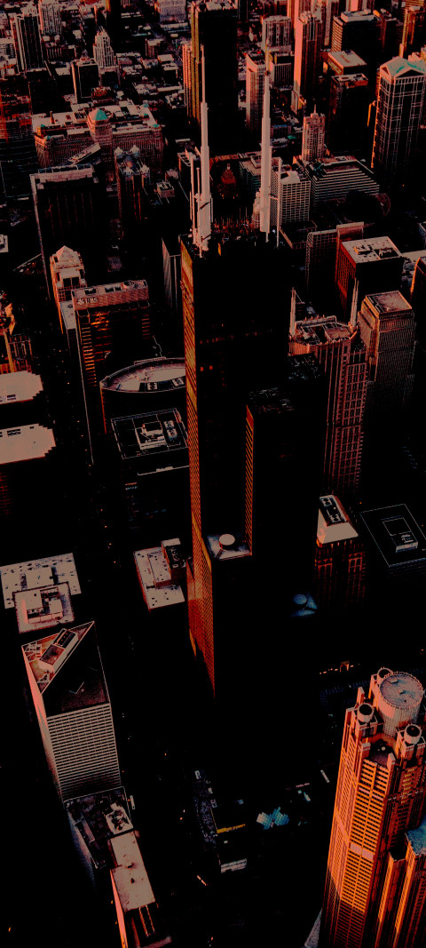 Free photo of Cityscape Amoled Wallpaper with City, Architecture & Building