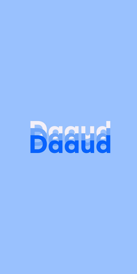 Free photo of Name DP: Daaud