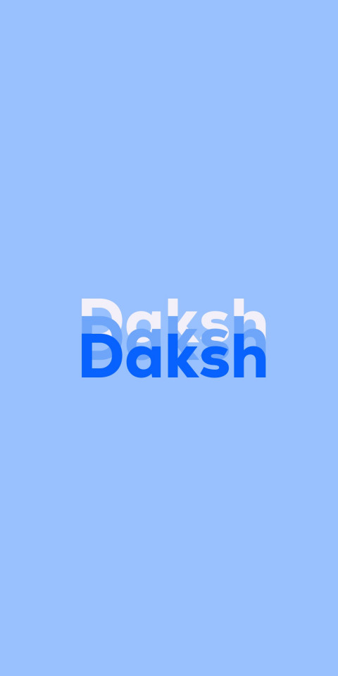 Free photo of Name DP: Daksh