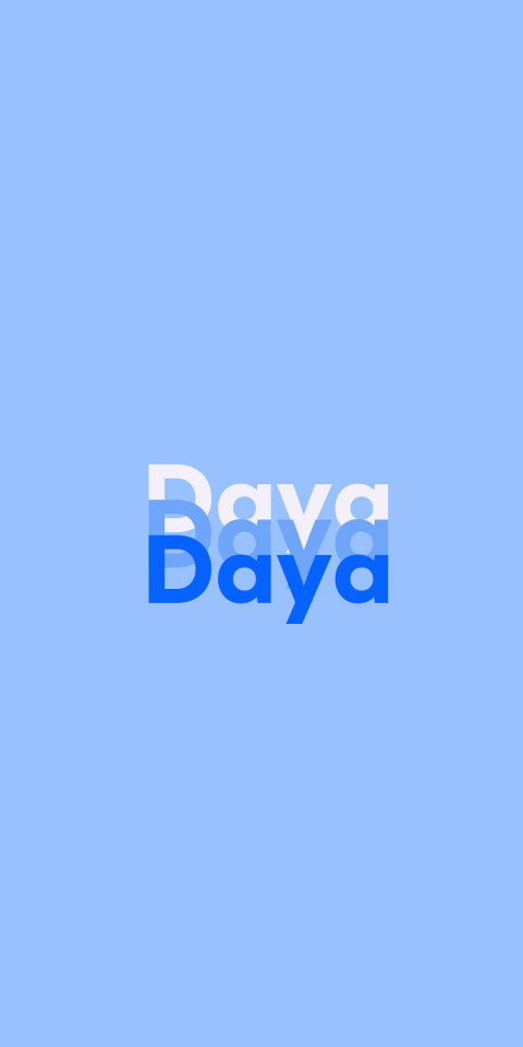 Free photo of Name DP: Daya