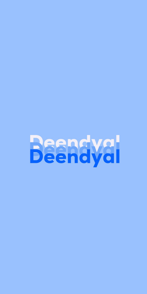 Free photo of Name DP: Deendyal