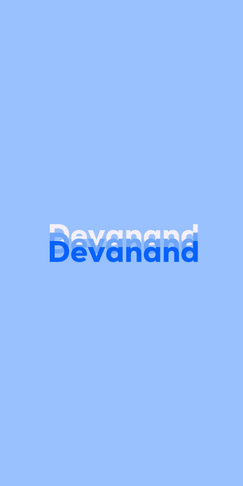 Free photo of Name DP: Devanand