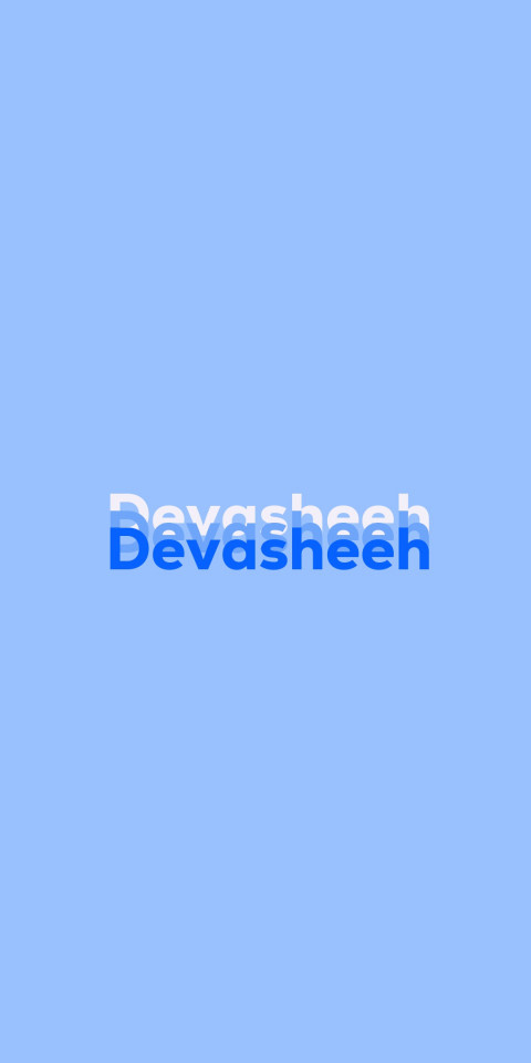 Free photo of Name DP: Devasheeh