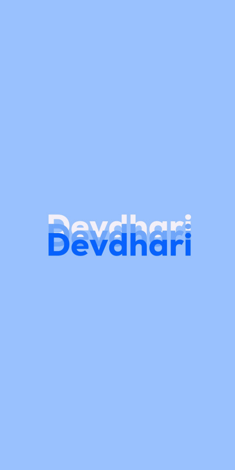 Free photo of Name DP: Devdhari
