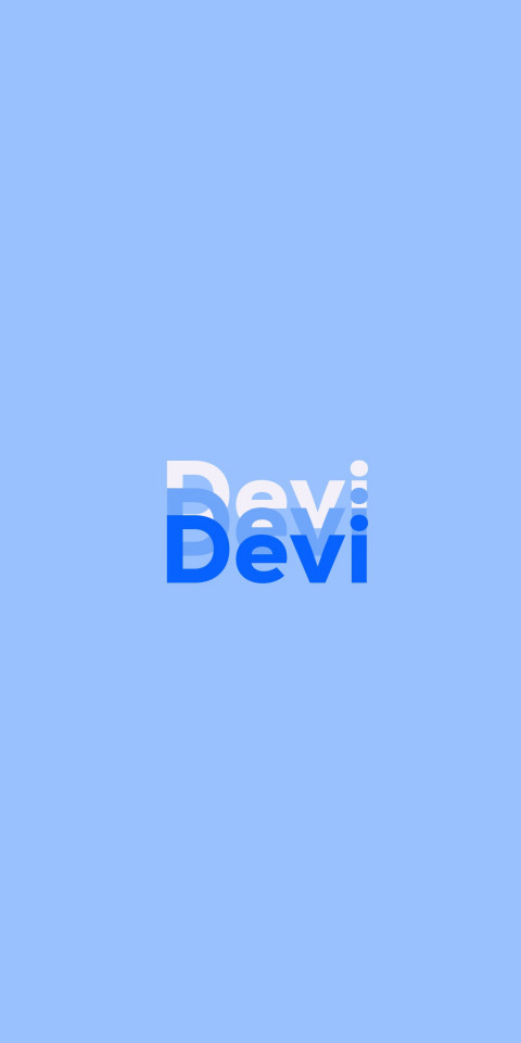 Free photo of Name DP: Devi