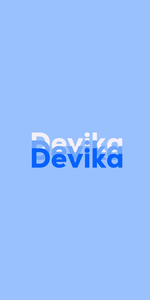 Free photo of Name DP: Devika