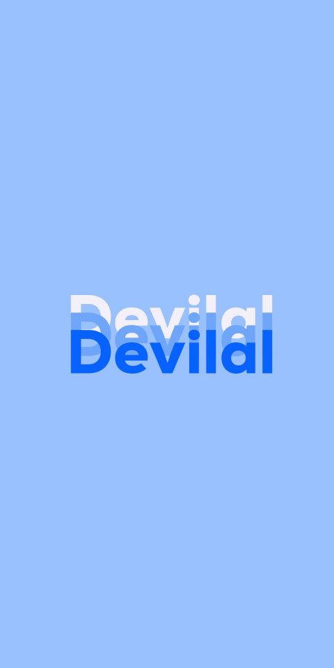 Free photo of Name DP: Devilal