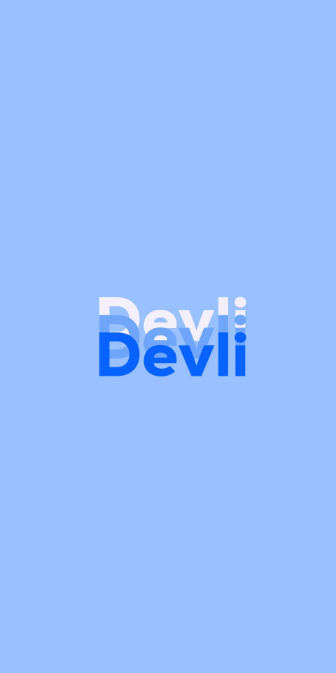 Free photo of Name DP: Devli