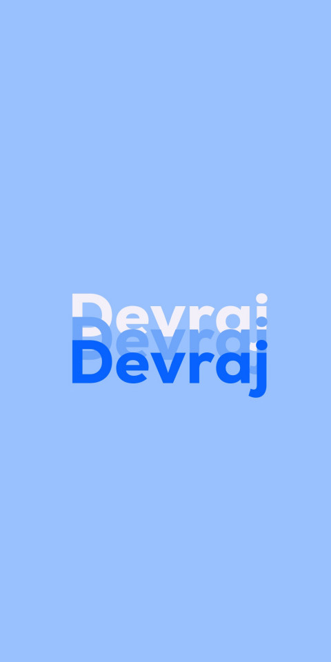 Free photo of Name DP: Devraj