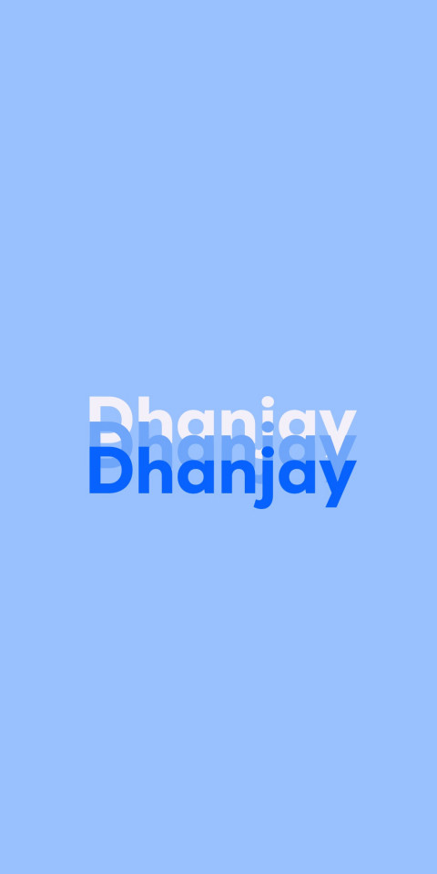 Free photo of Name DP: Dhanjay