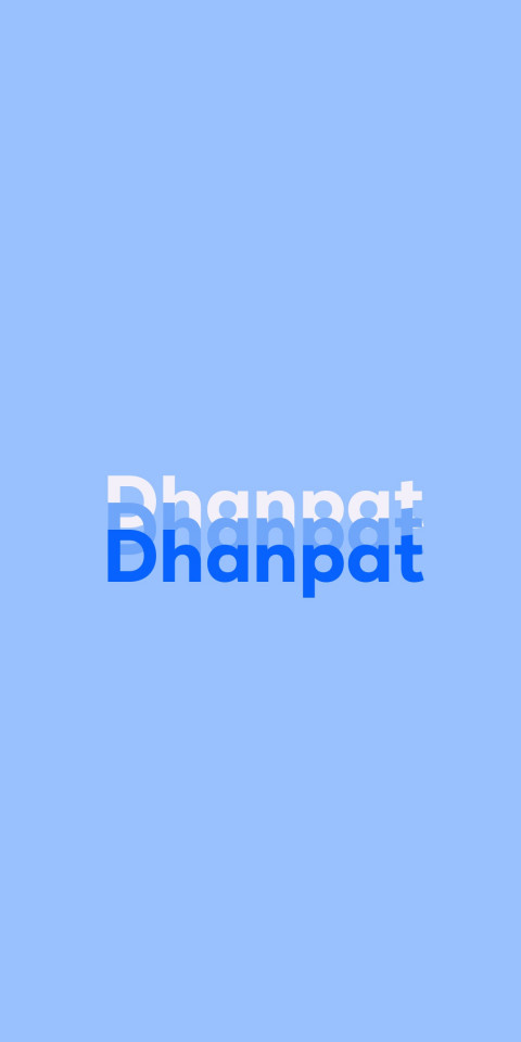 Free photo of Name DP: Dhanpat