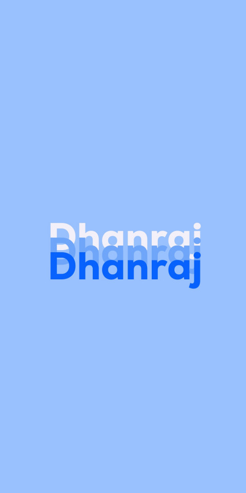 Free photo of Name DP: Dhanraj